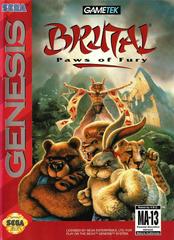 Brutal Paws of Fury - (Sega Genesis) (CIB)