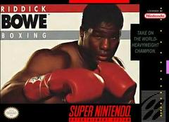 Riddick Bowe Boxing - (Super Nintendo) (CIB)