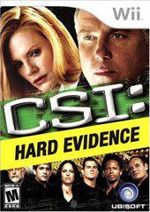 CSI Hard Evidence - (Wii) (In Box, No Manual)