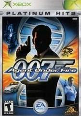 007 Agent Under Fire [Platinum Hits] - (Xbox) (CIB)