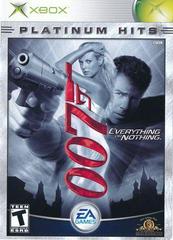 007 Everything or Nothing [Platinum Hits] - (Xbox) (CIB)