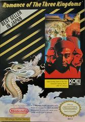 Romance of the Three Kingdoms - (NES) (Game Only)