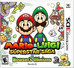 Mario & Luigi: Superstar Saga + Bowser's Minions - (Nintendo 3DS) (In Box, No Manual)