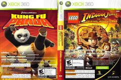 LEGO Indiana Jones and Kung Fu Panda Combo - (Xbox 360) (In Box, No Manual)