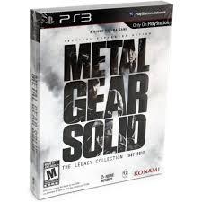 Metal Gear Solid: The Legacy Collection [Artbook Bundle] - (Playstation 3) (CIB)