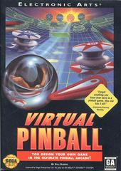 Virtual Pinball - (Sega Genesis) (Game Only)