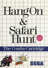 Hang-On and Safari Hunt - (Sega Master System) (In Box, No Manual)