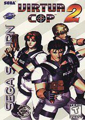 Virtua Cop 2 - (Sega Saturn) (Manual Only)