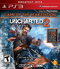 Uncharted 2: Among Thieves [Game of the Year Greatest Hits] - (Playstation 3) (In Box, No Manual)