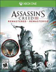 Assassin's Creed III Remastered - (Xbox One) (In Box, No Manual)