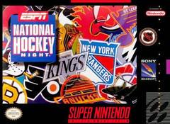 ESPN National Hockey Night - (Super Nintendo) (In Box, No Manual)