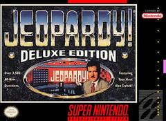 Jeopardy Deluxe Edition - (Super Nintendo) (In Box, No Manual)