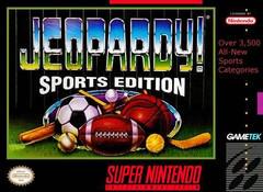 Jeopardy Sports Edition - (Super Nintendo) (Box Only, No Game or Manual)