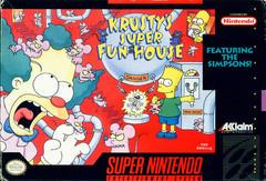Krusty's Super Fun House - (Super Nintendo) (Game Only)