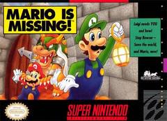 Mario is Missing - (Super Nintendo) (CIB)