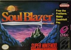 Soul Blazer - (Super Nintendo) (Game Only)