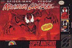 Spiderman Maximum Carnage - (Super Nintendo) (Game Only)
