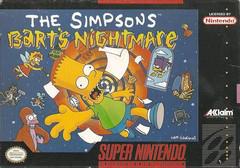 The Simpsons Bart's Nightmare - (Super Nintendo) (Game Only)