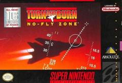 Turn and Burn No Fly Zone - (Super Nintendo) (CIB)