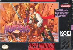 Uncharted Waters New Horizons - (Super Nintendo) (Game Only)