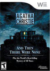 Agatha Christie And Then There Were None - (Wii) (In Box, No Manual)