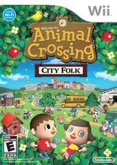 Animal Crossing City Folk - (Wii) (In Box, No Manual)