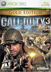 Call of Duty 3 [Gold Edition] - (Xbox 360) (CIB)