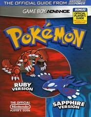 Pokemon Ruby & Sapphire Player's Guide - (Strategy Guide) (CIB)