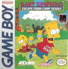 Bart Simpson's Escape from Camp Deadly - (GameBoy) (Game Only)
