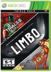 Triple Pack: Limbo, Trials HD, Splosion Man - (Xbox 360) (In Box, No Manual)