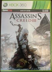 Assassin's Creed III [Gamestop Edition] - (Xbox 360) (In Box, No Manual)