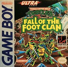 Teenage Mutant Ninja Turtles Fall of the Foot Clan - (GameBoy) (Manual Only)