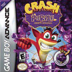 Crash Bandicoot Purple - (GameBoy Advance) (Game Only)