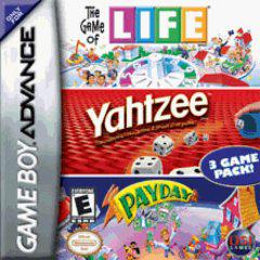Life/Yahtzee/Payday - (GameBoy Advance) (Game Only)
