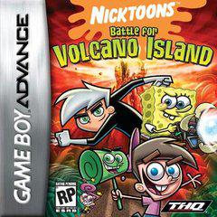 Nicktoons Battle for Volcano Island - (GameBoy Advance) (Manual Only)