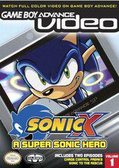 GBA Video Sonic X Volume 1 - (GameBoy Advance) (Game Only)