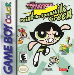 Powerpuff Girls Paint the Townsville Green - (GameBoy Color) (Manual Only)