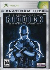 Chronicles of Riddick: Escape from Butcher Bay [Platinum Hits] - (Xbox) (CIB)
