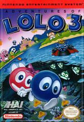 Adventures of Lolo 3 - (NES) (Game Only)