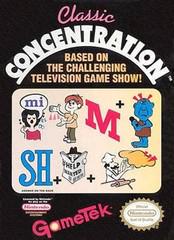 Classic Concentration - (NES) (Game Only)