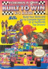 Formula One Built To Win - (NES) (Game Only)