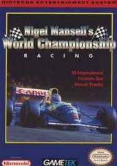 Nigel Mansell's World Championship Racing - (NES) (Game Only)