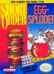 Short Order/Eggsplode - (NES) (Game Only)