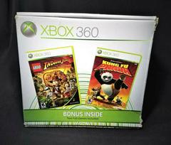 Xbox 360 Console Lego Indiana Jones & Kung Fu Panda Bundle - (Xbox 360) (CIB)
