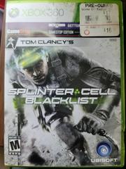 Splinter Cell Blacklist [Gamestop Edition] - (Xbox 360) (CIB)