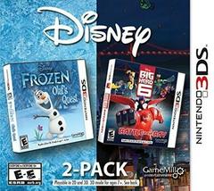 Frozen & Big Hero 6 Disney 2 Pack - (Nintendo 3DS) (Game Only)