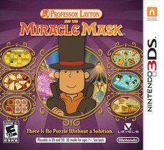 Professor Layton and The Miracle Mask - (Nintendo 3DS) (CIB)