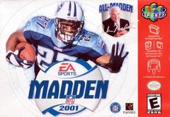 Madden 2001 - (Nintendo 64) (Game Only)