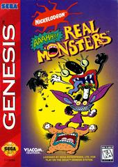 AAAHH Real Monsters [Cardboard Box] - (Sega Genesis) (Manual Only)