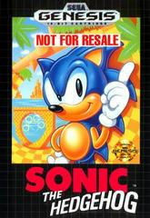 Sonic the Hedgehog [Not for Resale] - (Sega Genesis) (In Box, No Manual)